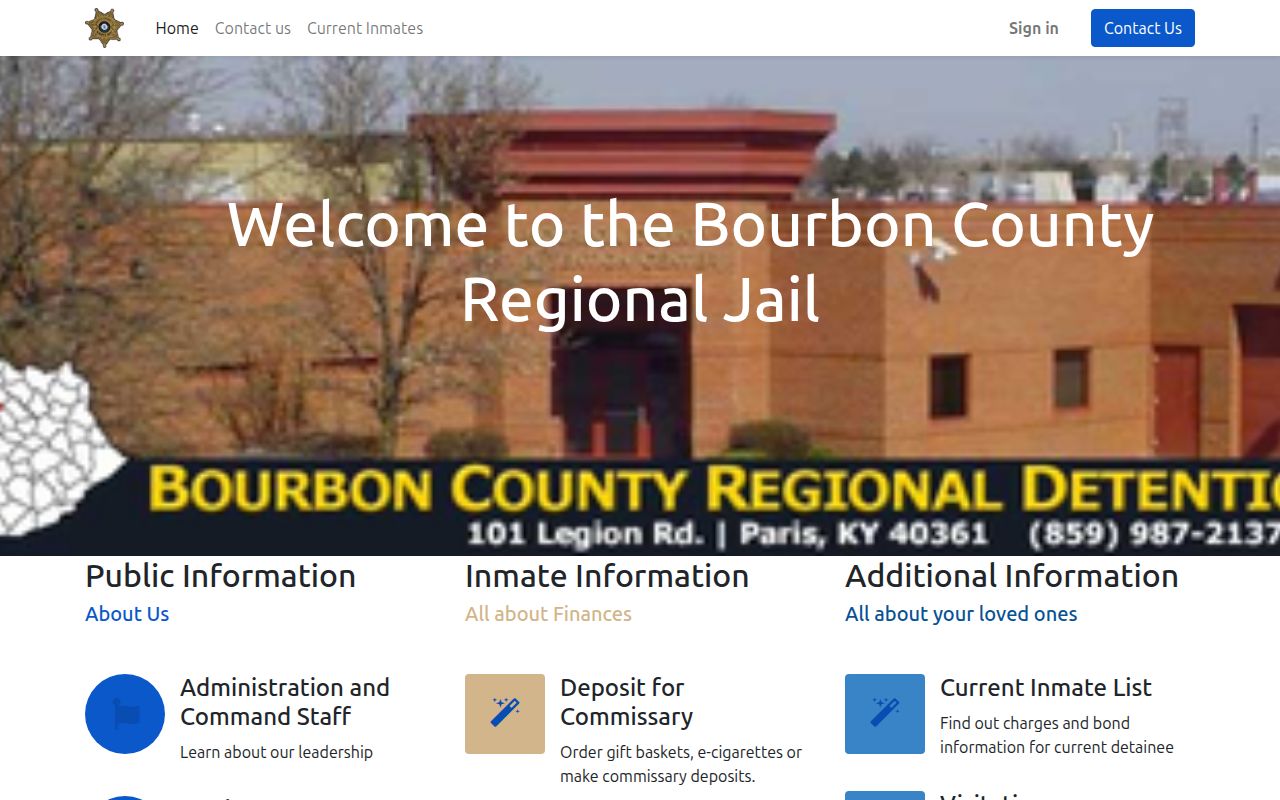 Official regional jail source for Harrison County booking records